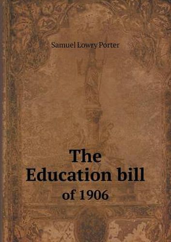 The Education bill of 1906