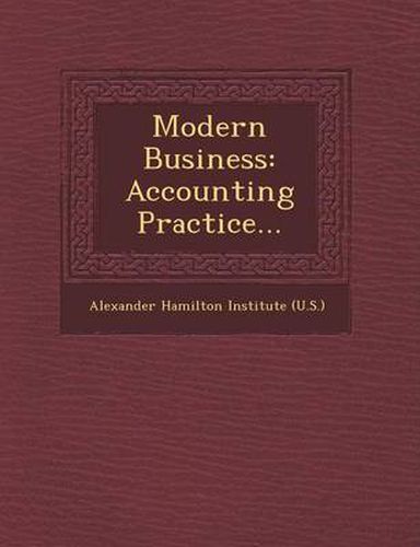 Cover image for Modern Business: Accounting Practice...