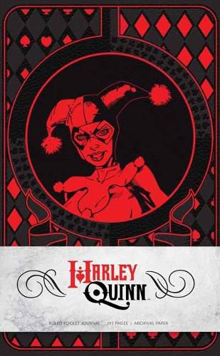 Harley Quinn Ruled Pocket Journal