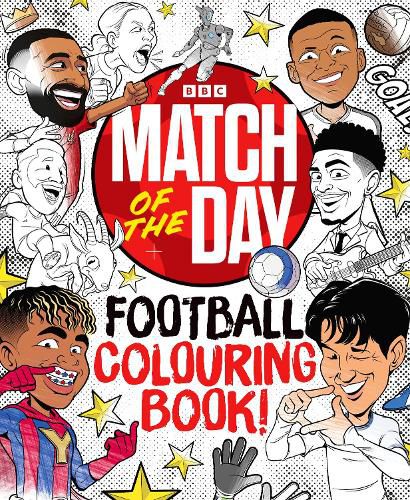 Cover image for The Match of the Day Football Colouring Book