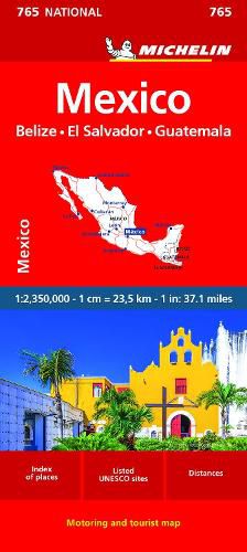 Cover image for Michelin Map Mexico 765