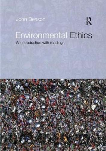 Cover image for Environmental Ethics: An Introduction with Readings