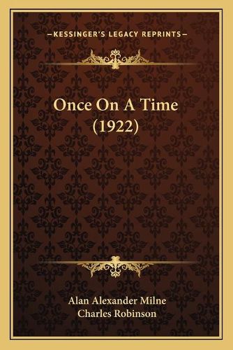 Cover image for Once on a Time (1922)