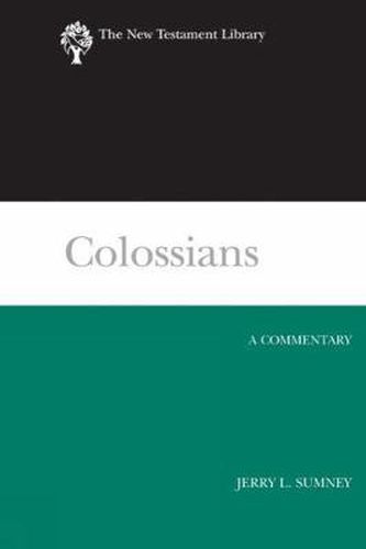 Cover image for Colossians: A Commentary