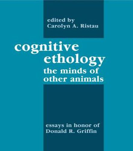 Cover image for Cognitive Ethology: Essays in Honor of Donald R. Griffin