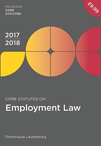 Cover image for Core Statutes on Employment Law 2017-18