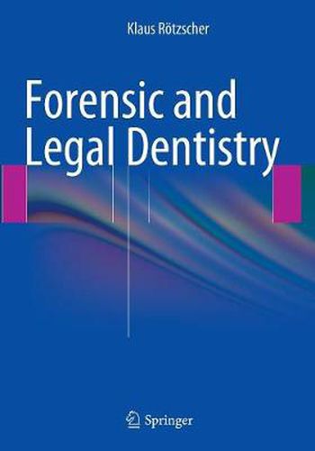 Cover image for Forensic and Legal Dentistry