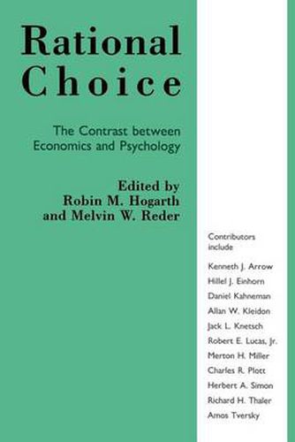 Cover image for Rational Choice: Contrast Between Economics and Psychology