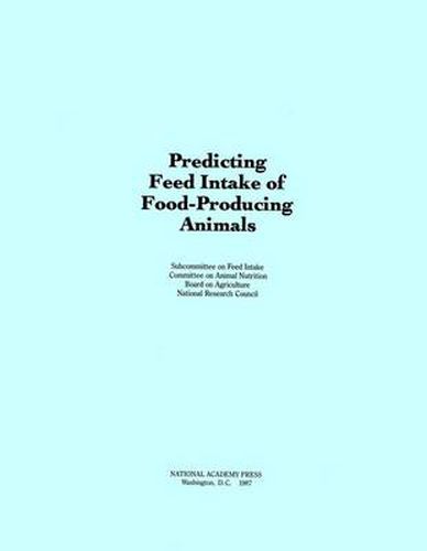 Cover image for Predicting Feed Intake of Food-Producing Animals