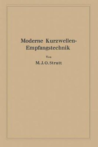 Cover image for Moderne Kurzwellen-Empfangstechnik