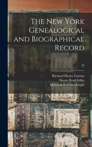 The New York Genealogical and Biographical Record; 52