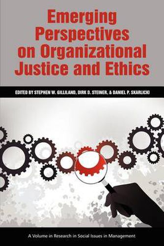 Cover image for Emerging Perspectives on Organizational Justice and Ethics