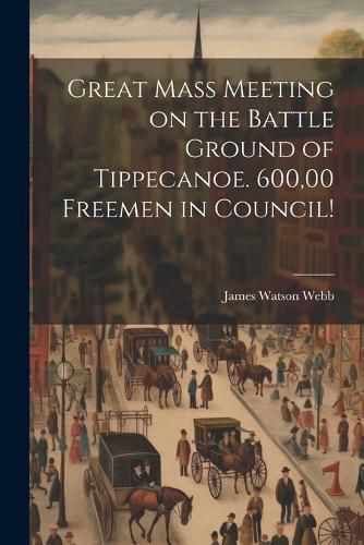 Great Mass Meeting on the Battle Ground of Tippecanoe. 600,00 Freemen in Council!