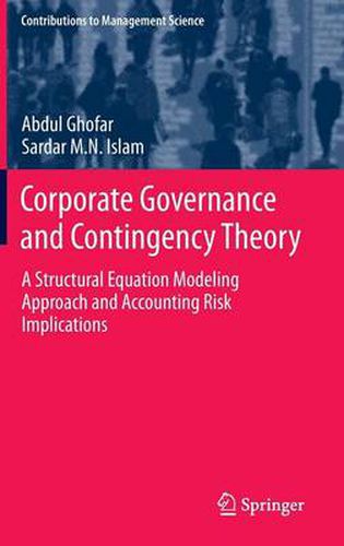 Cover image for Corporate Governance and Contingency Theory: A Structural Equation Modeling Approach and Accounting Risk Implications