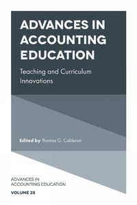 Cover image for Advances in Accounting Education