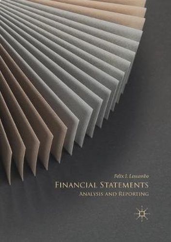 Cover image for Financial Statements: Analysis and Reporting