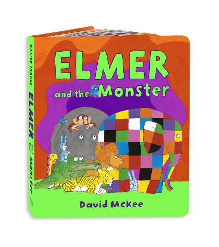 Cover image for Elmer and the Monster