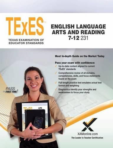 Cover image for TExES English Language Arts and Reading 7-12 231 Teacher Certification Study Guide Test Prep