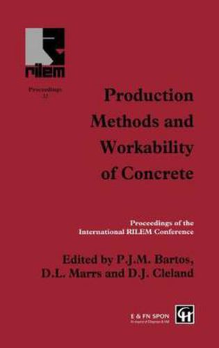 Cover image for Production Methods and Workability of Concrete