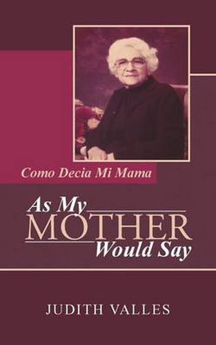 Cover image for As My Mother Would Say