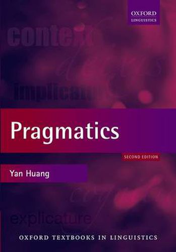 Cover image for Pragmatics