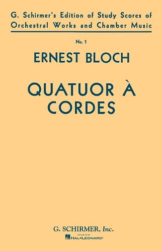 Cover image for Quatuor a Cordes String Quartet: Study Score