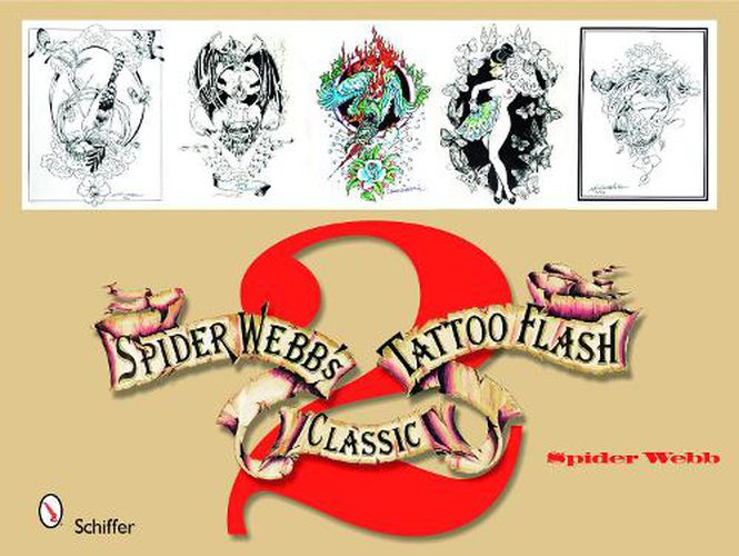Cover image for Spider Webb's Classic Tattoo Flash Book