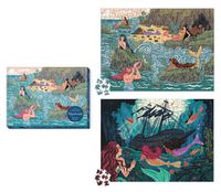 Cover image for Mermaids 2-in-1 Double-Sided 500-Piece Puzzle