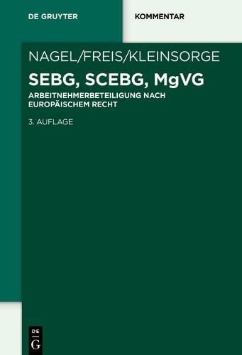 Cover image for SEBG, SCEBG, MgVG