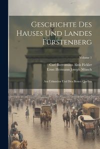 Cover image for Geschichte Des Hauses Und Landes Fuerstenberg