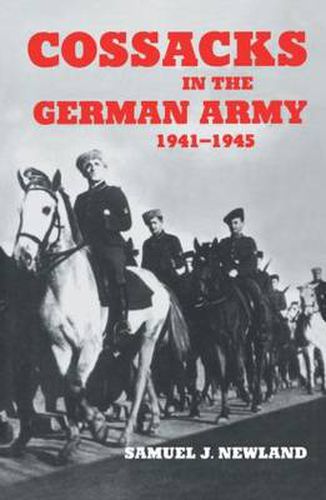 Cover image for Cossacks in the German Army 1941-1945