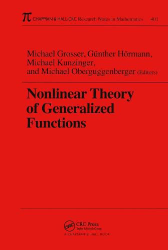 Cover image for Nonlinear Theory of Generalized Functions