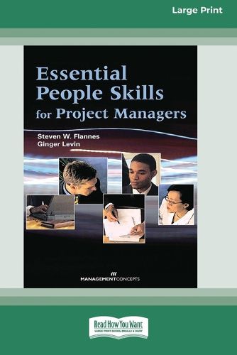 Cover image for Essential People Skills for Project Managers [Large Print 16 Pt Edition]