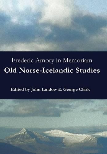 Frederic Amory in Memoriam: Old Norse-Icelandic Studies