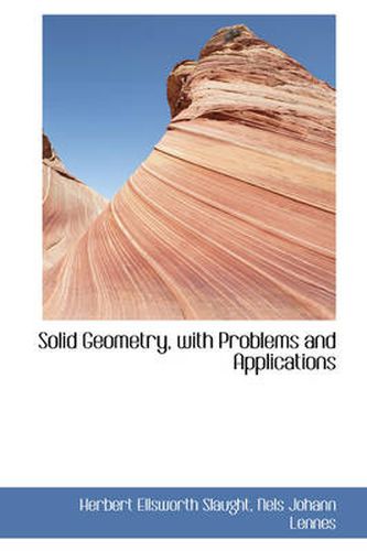 Cover image for Solid Geometry, with Problems and Applications