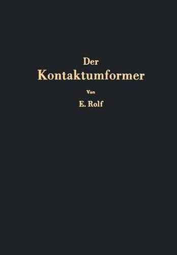 Cover image for Der Kontaktumformer