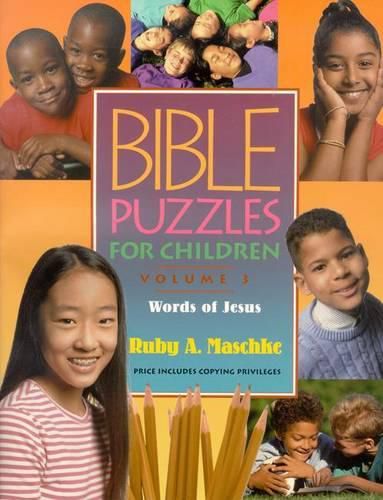 Cover image for Bible Puzzles for Children, Volume 3