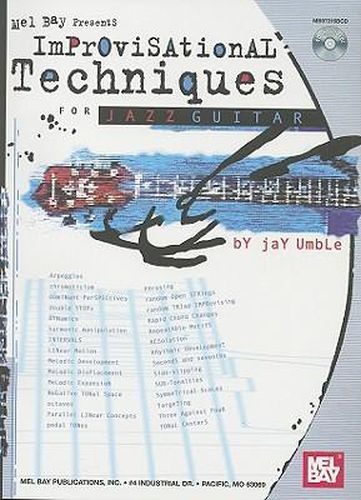 Cover image for Improvisational Techniques for Jazz Guitar