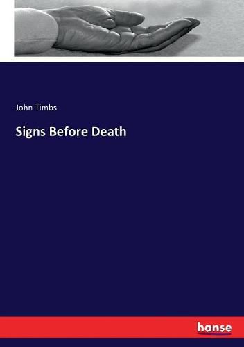 Cover image for Signs Before Death