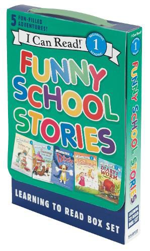 Cover image for Funny School Stories: Learning To Read Box Set