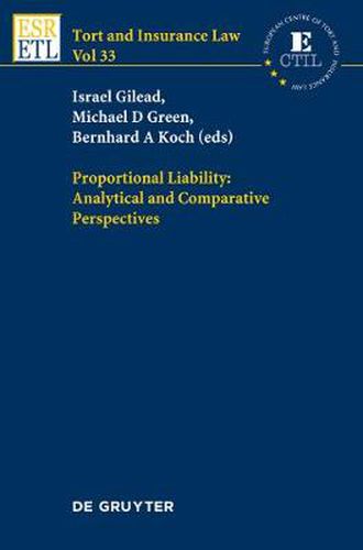 Cover image for Proportional Liability: Analytical and Comparative Perspectives