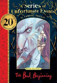 Cover image for The Bad Beginning 20th anniversary gift edition