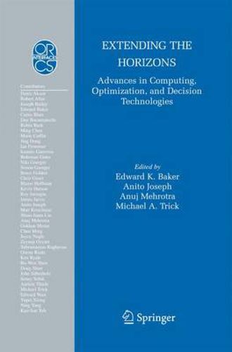 Cover image for Extending the Horizons: Advances in Computing, Optimization, and Decision Technologies