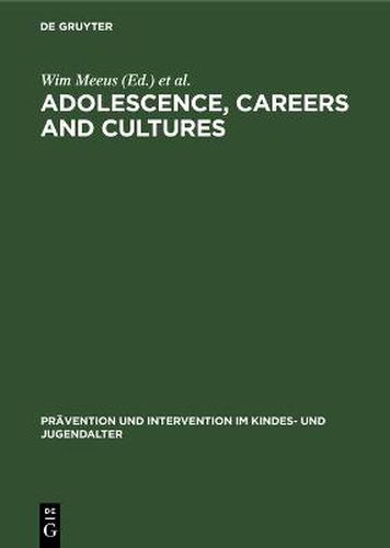 Cover image for Adolescence, Careers and Cultures