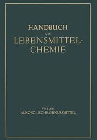 Cover image for Alkoholische Genussmittel