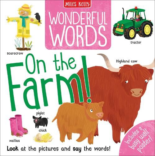 Cover image for Wonderful Words: On the Farm!