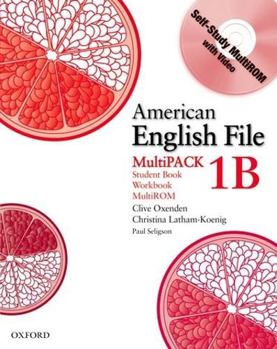 Cover image for American English File Level 1: Student Book/Workbook Multipack B