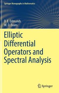 Cover image for Elliptic Differential Operators and Spectral Analysis