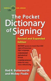 Cover image for Pocket Dictionary of Signing: Revised and Expanded Edition