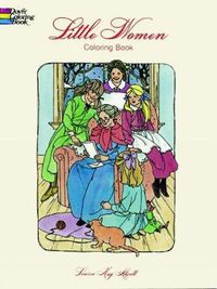 Cover image for Little Women Coloring Book